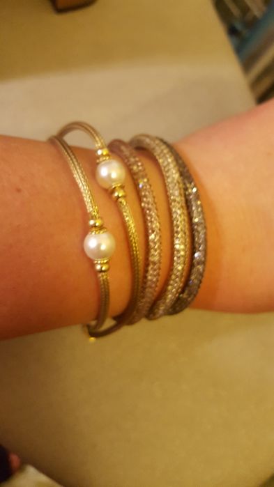 Pulseiras em prata genuina