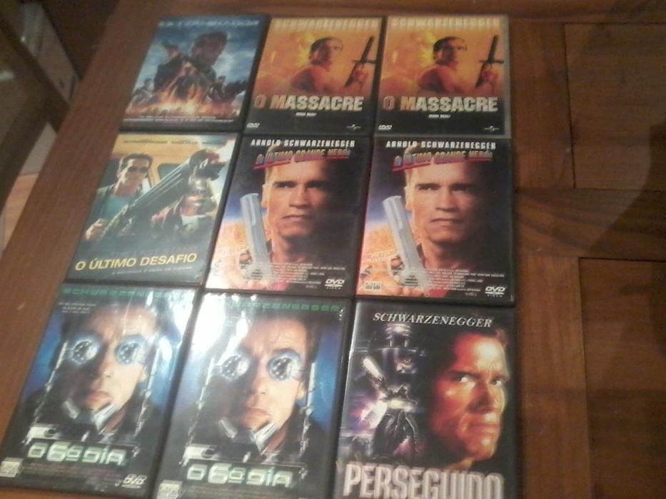 DVD Diversos - Arnold Schwarzenegger
