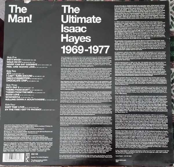 ISAAC HAYES- THE MAN! -The Ultimate Isaac Hayes -2 LP- nowa , folia