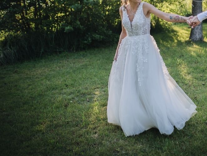 Suknia slubna rozmiar S