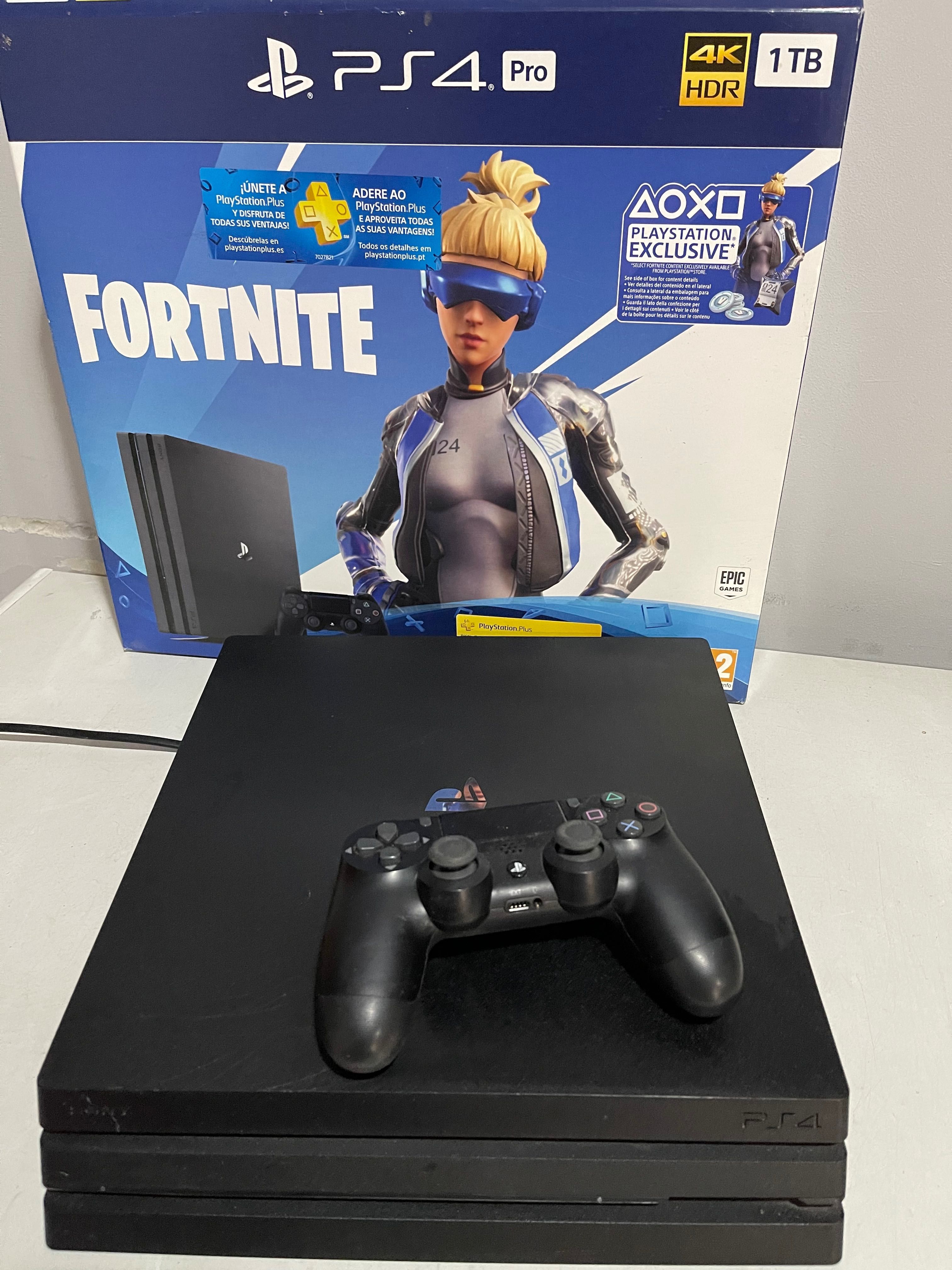 Ps4 Pro 1TB + jogos
