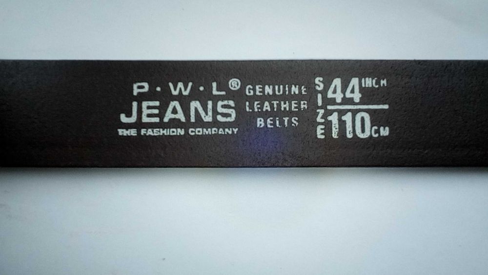 Брендовий продам чоловічий ремінь із натуральної шкіри. Довжина 124 см