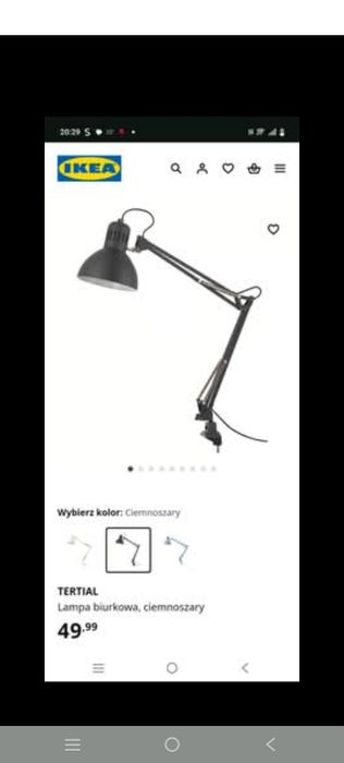 Lampka biurowa IKEA