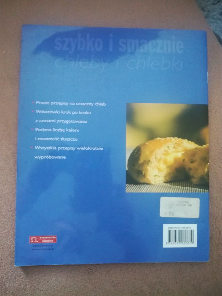 Chleby i chlebki szybko i smacznie Cook przepisy pieczenie chleb