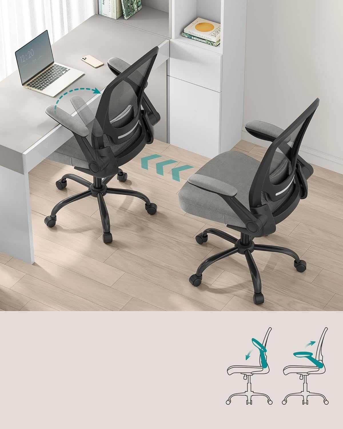 Krzesło obrotowe / ergonomiczne / biurkowe / fotel / SONGMICS !6669!