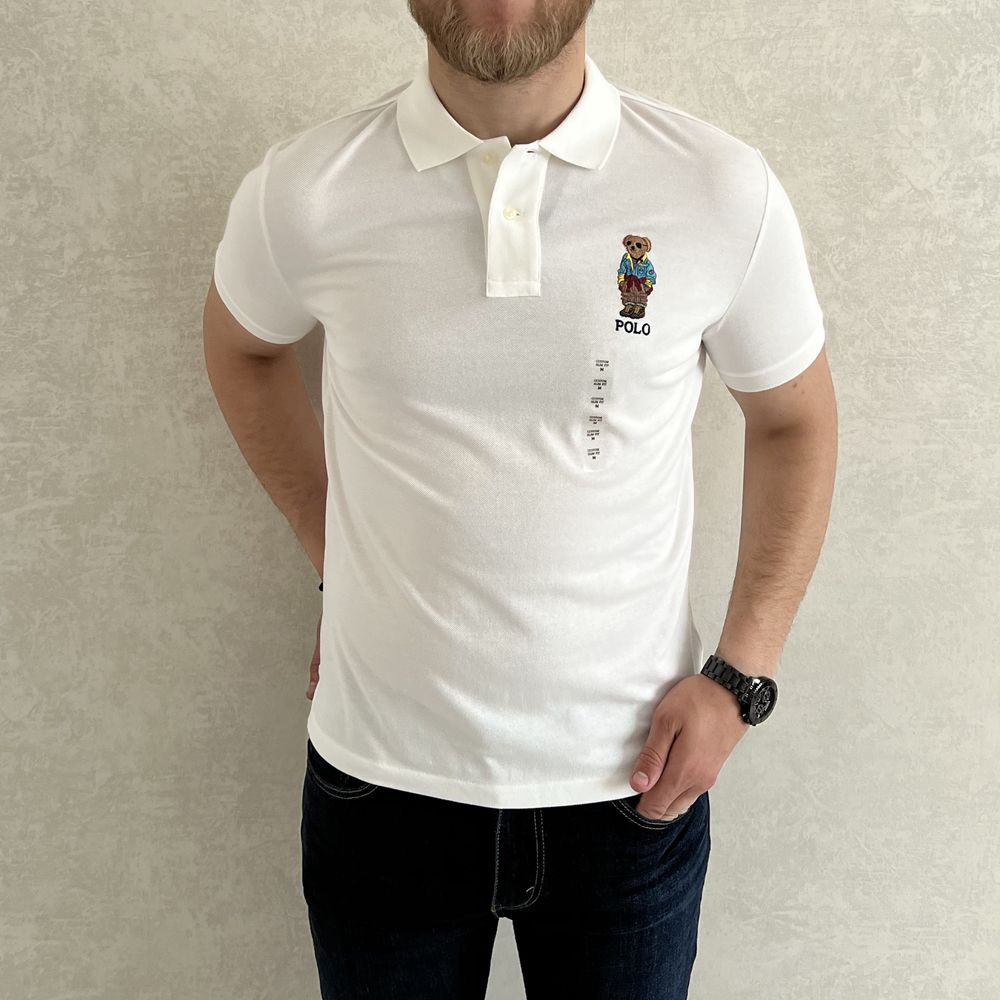 Нове біле поло, футболка Polo by Ralph Lauren, M, L, XL