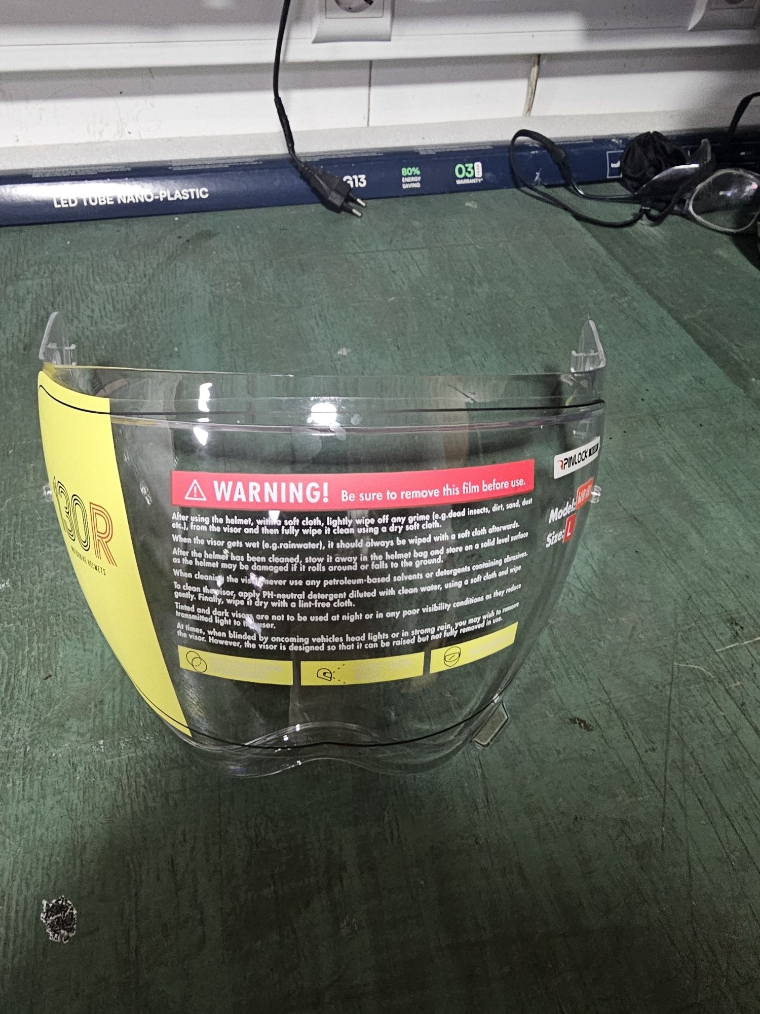 Capacete como novo