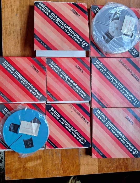 Taśma magnetofonowa szpula prl