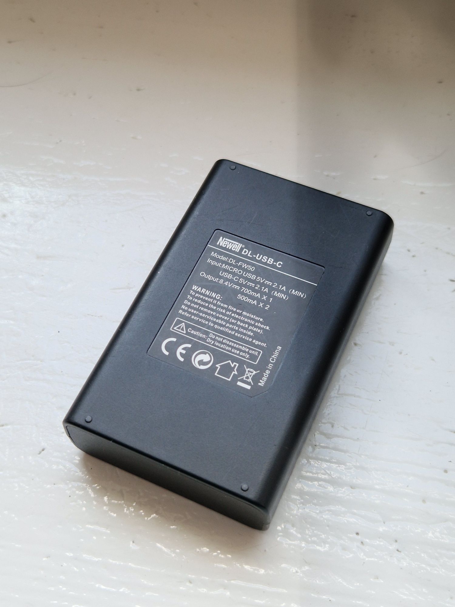 Ładowarka Newell DL-USB-C do Sony a6300, a6400, a6000 do NP-FW50