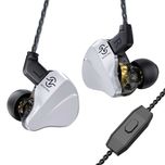 ⇒ CCZ BC04 Pro Duet (Silver, mic) - гибридные IEM's наушники (1DD+1BA)