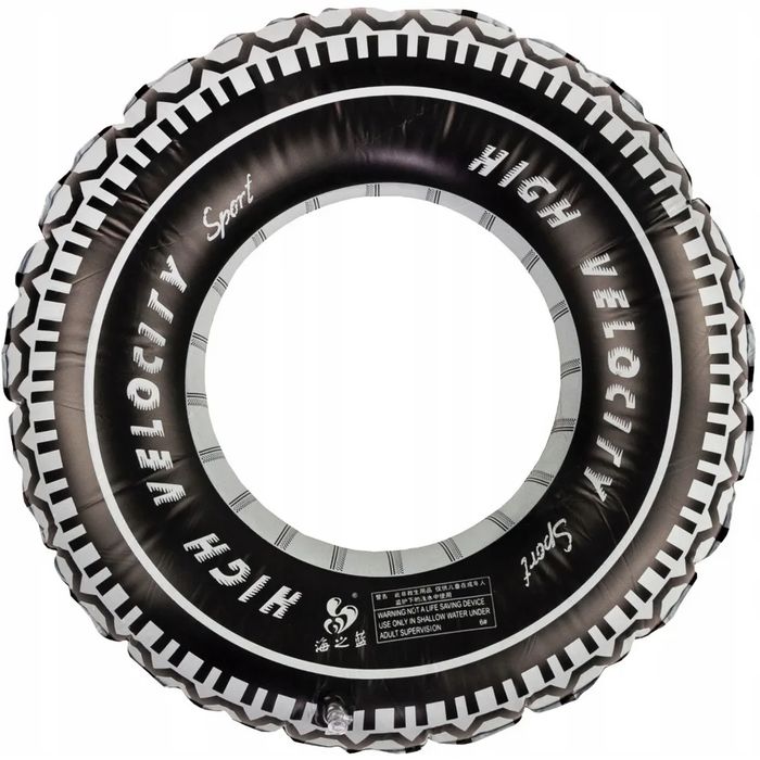 koło dmuchane do pływania kółko materac ponton opona 60cm