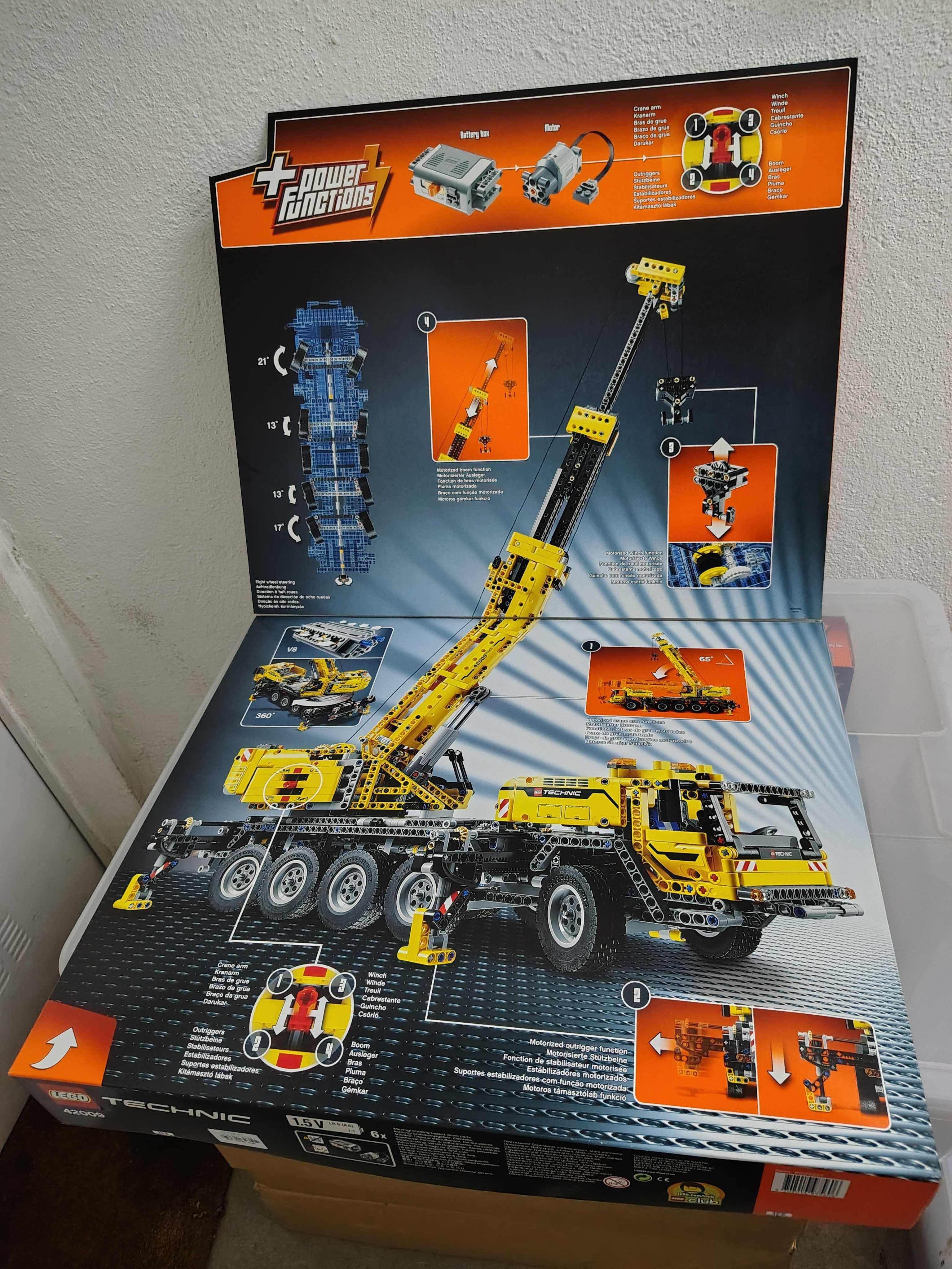 LEGO Technic 42009 Mobile Crane MK II – Raro, Novo e Selado!