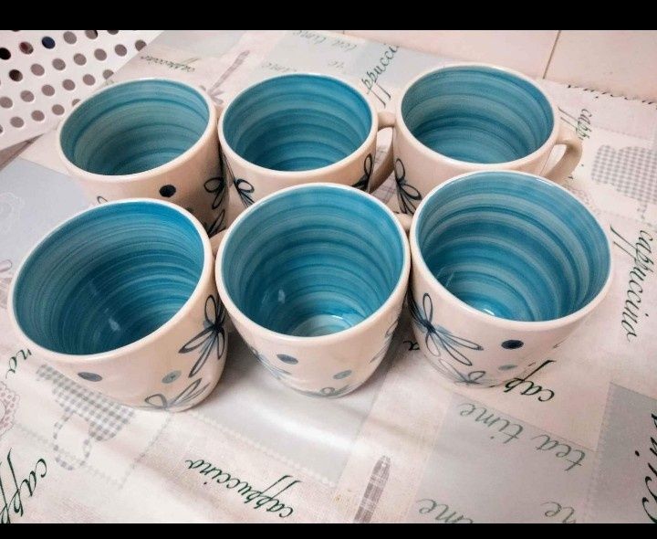 Conjunto de 6 canecas