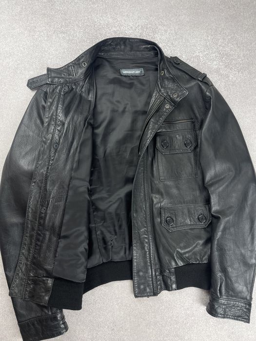 Absolut joy leather jacket шкіряна куртка оригінал