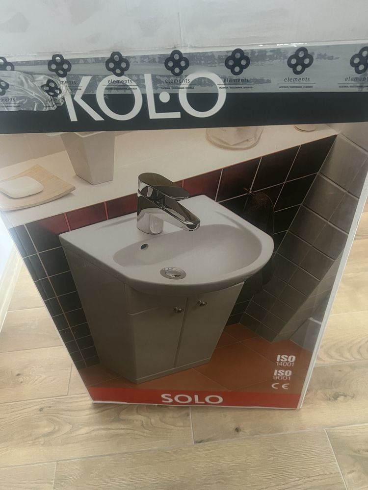 Szafka z umywalka Kolo Solo 50