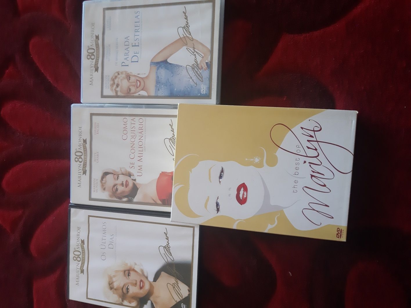 DVDs filmes Marilyn Monroe