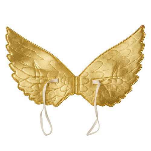 Piękny strój przebranie sukienka złoty jednorożec z dodatkami 110-116