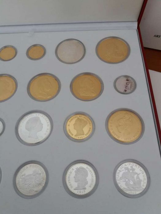 Historia Moeda Portuguesa Proof INCM Art Gallery