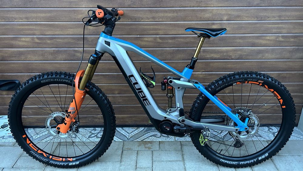 E-bike електровелосипед Карбон Cube Stereo Hybrid 160 625 FOX38