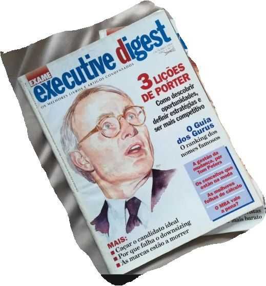 EXECUTIVE DIGEST revista antiga número ZERO Outubro de 1994