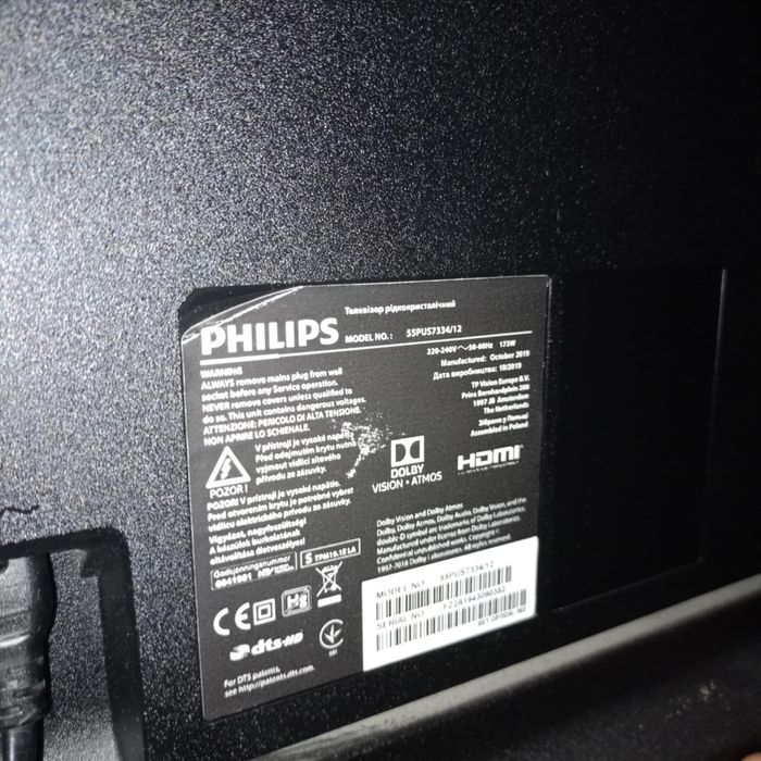 Philips telewizor 55 cali