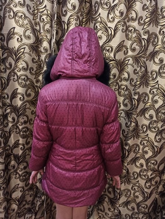 Зимнее пальто, зимняя курточка на девочку 130 см