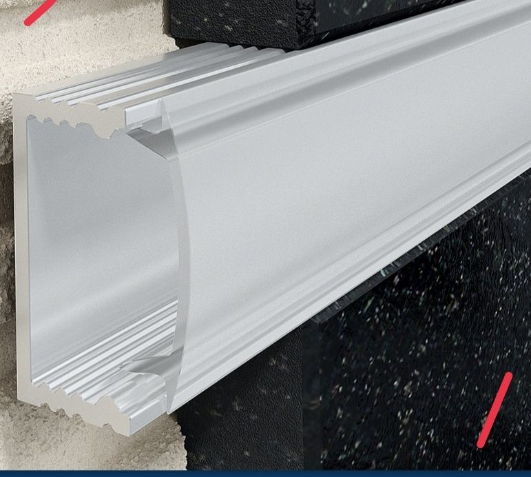 Profil aluminiowy excellent  LIPOSLED.15/250 trzy sztuk pod ledowe osw