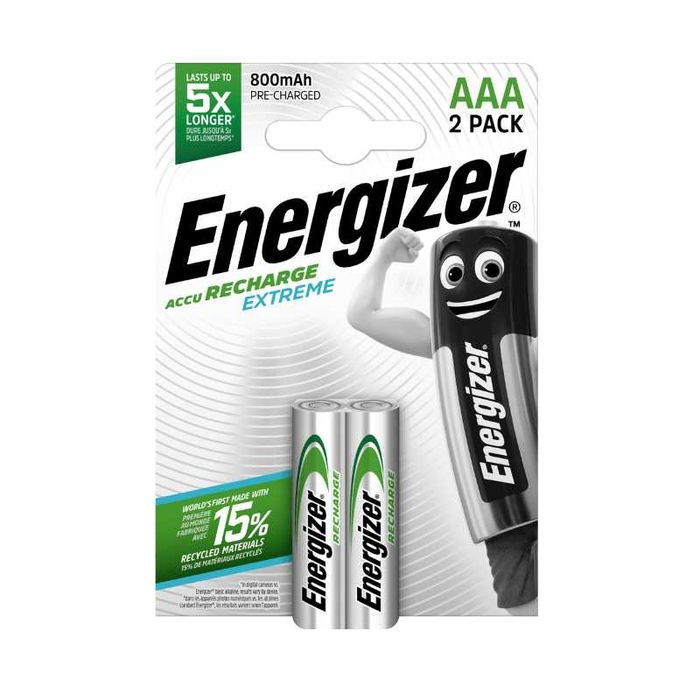 Аккумуляторы Energizer Extreme AAA\HR03 1,2V 800 mAh, цена за бл. 2 шт