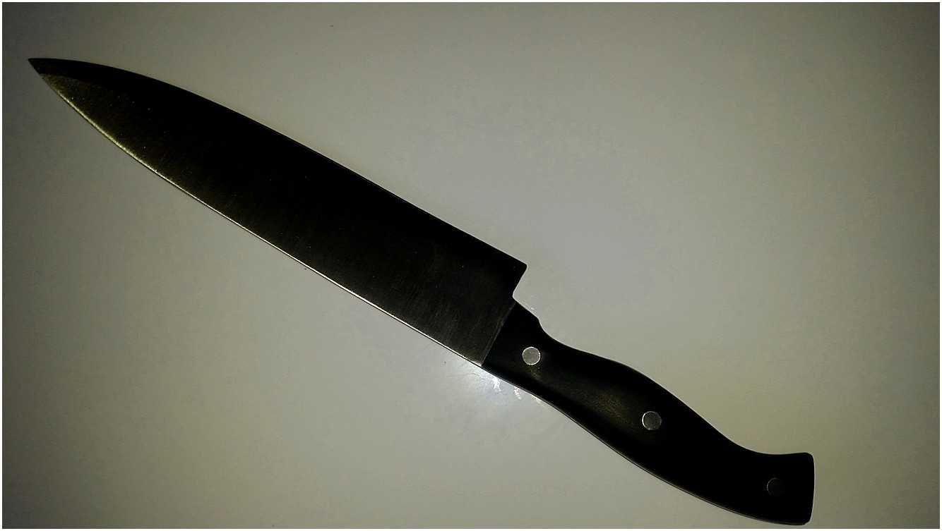 NOWY Stalowy NÓŻ Szefa Kuchni Do Mięsa 23 CM STAL Nierdzewna X30Cr13