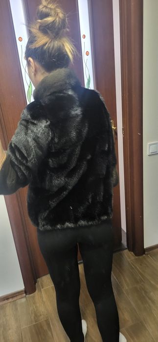 Шуба норкова автоледі
