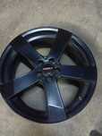 Felgi aluminiowe DEZENT 18" +TPMS. Czarny połysk, 5x100 /SUBARU i inne