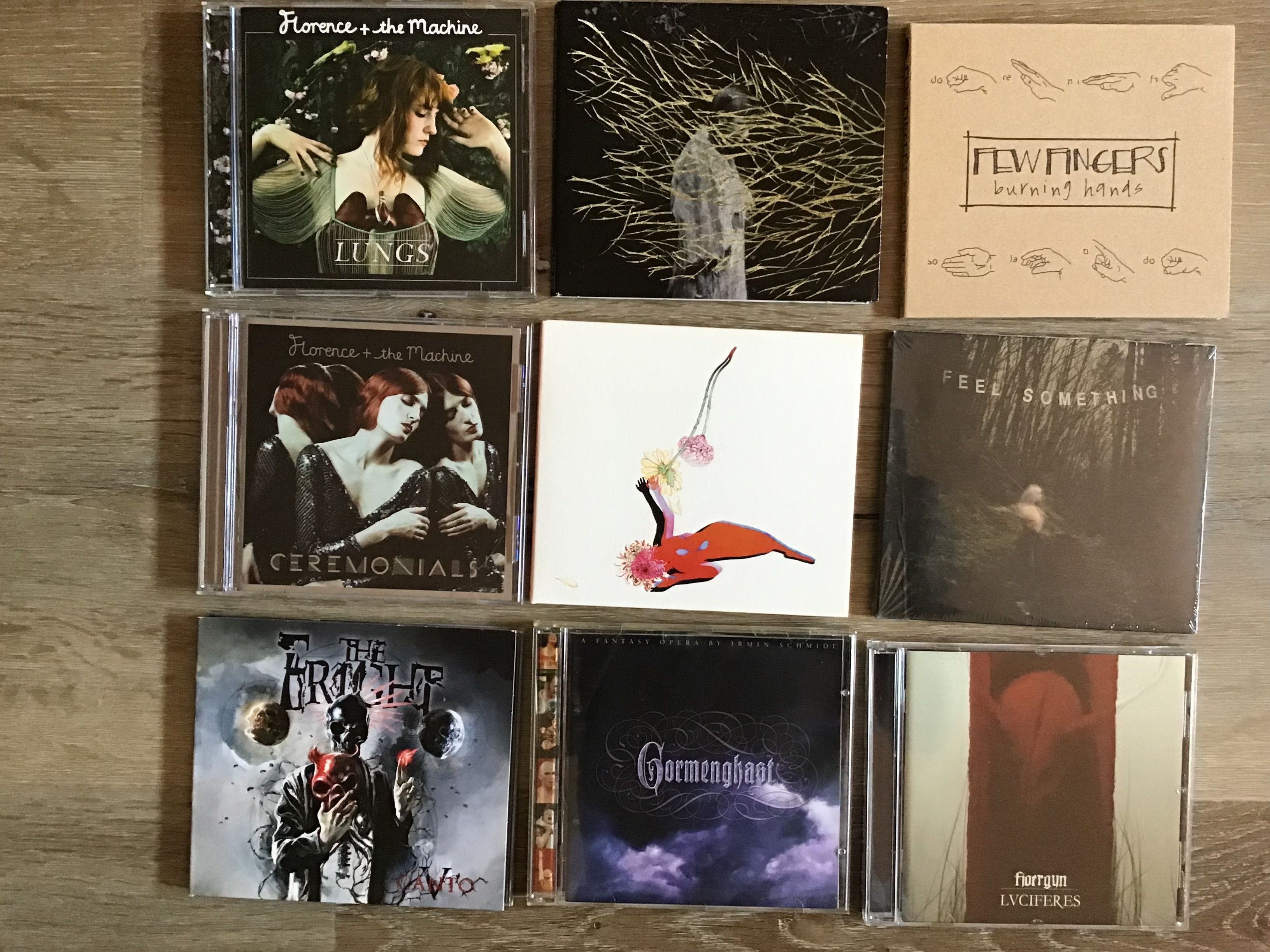 Cds rock metal vários.     E+F