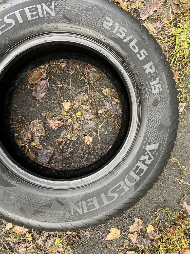 2 szt 215/65 r 15 Opony Całoroczne Vredestein Quatrack 5