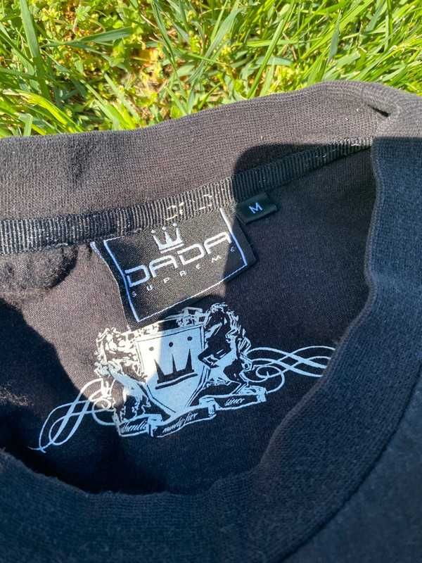 Koszulka Vintage Dada supreme usa swag rap hiphop M L czarny logo