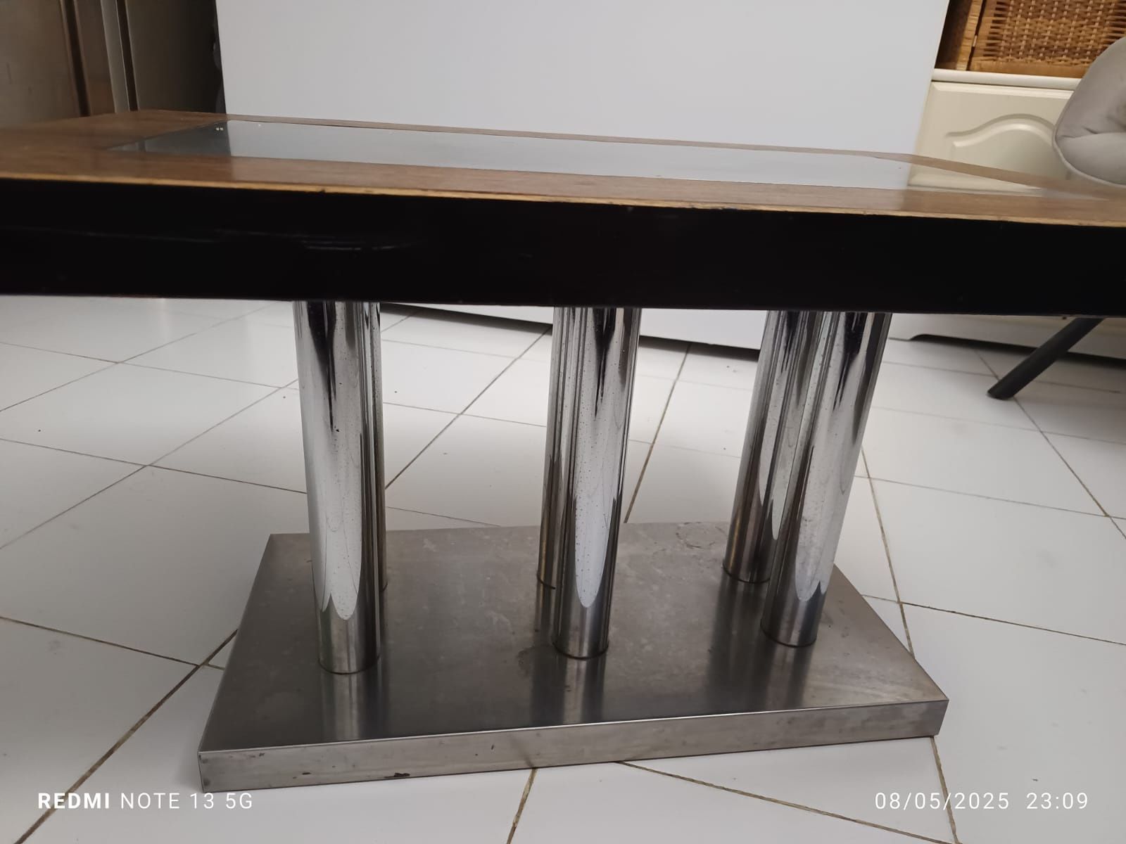 Mesa ótimo estado Inox