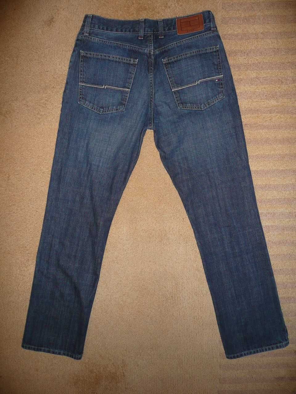 Spodnie dżinsy TOMMY HILFIGER W32/L32=41,5/105cm jeansy