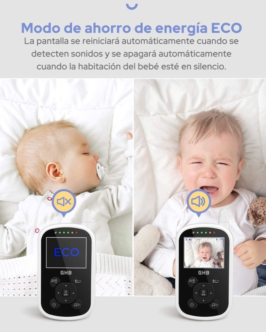 Intercomunicador video bebê