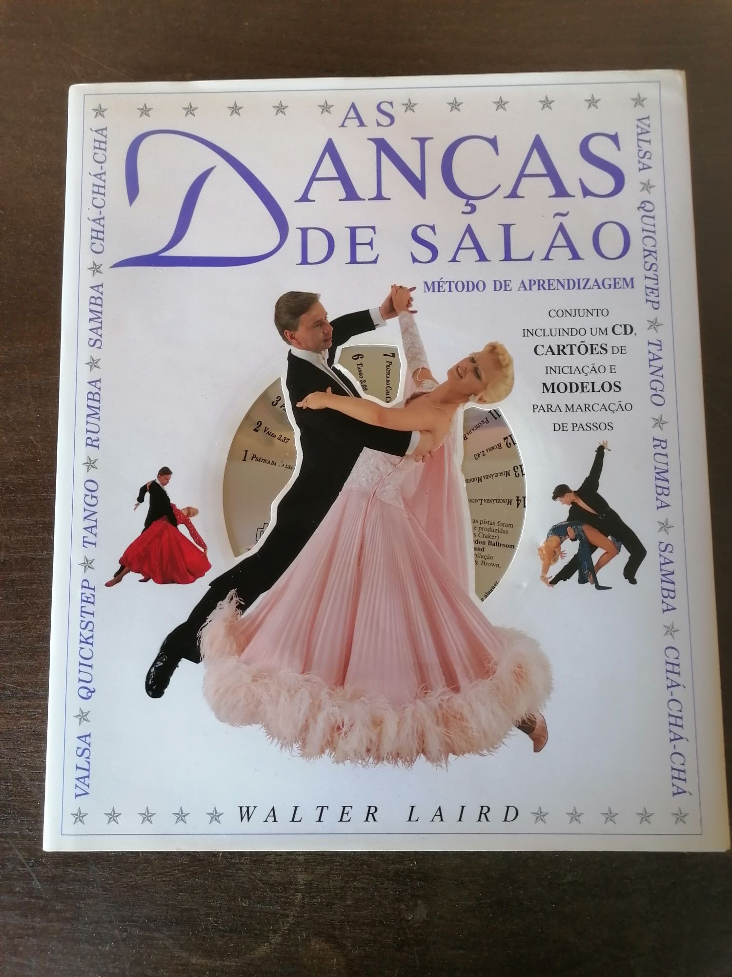 Livro Danças de Salão com esquemas e cd