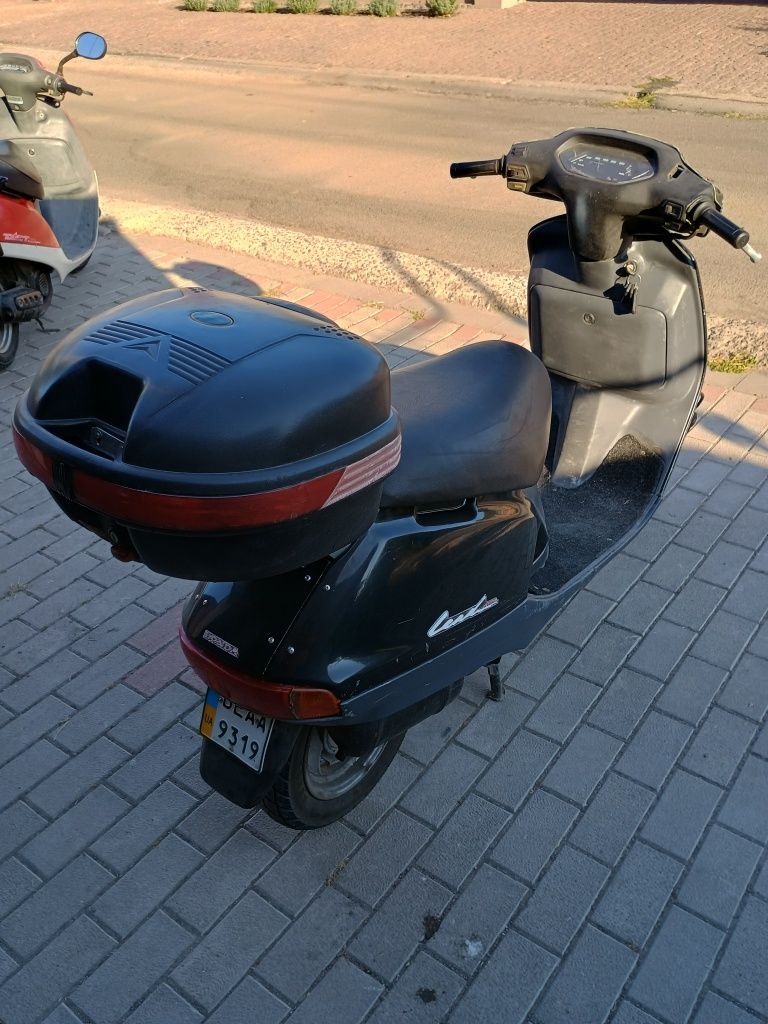 Honda Lead 50 AF20 на номерах