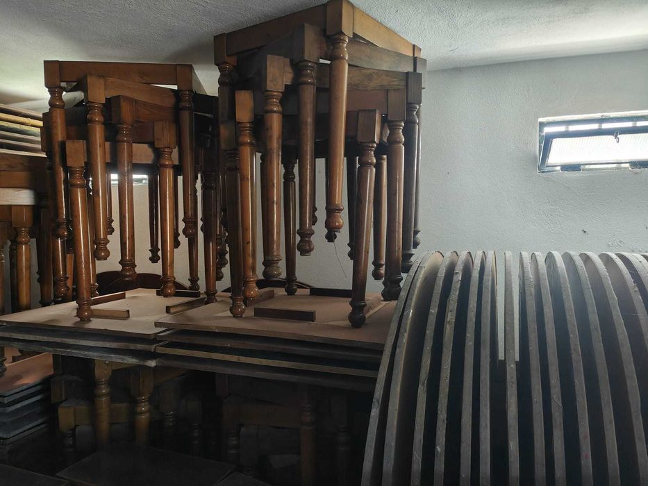 Mesa de restaurante 140 cm de diâmetro