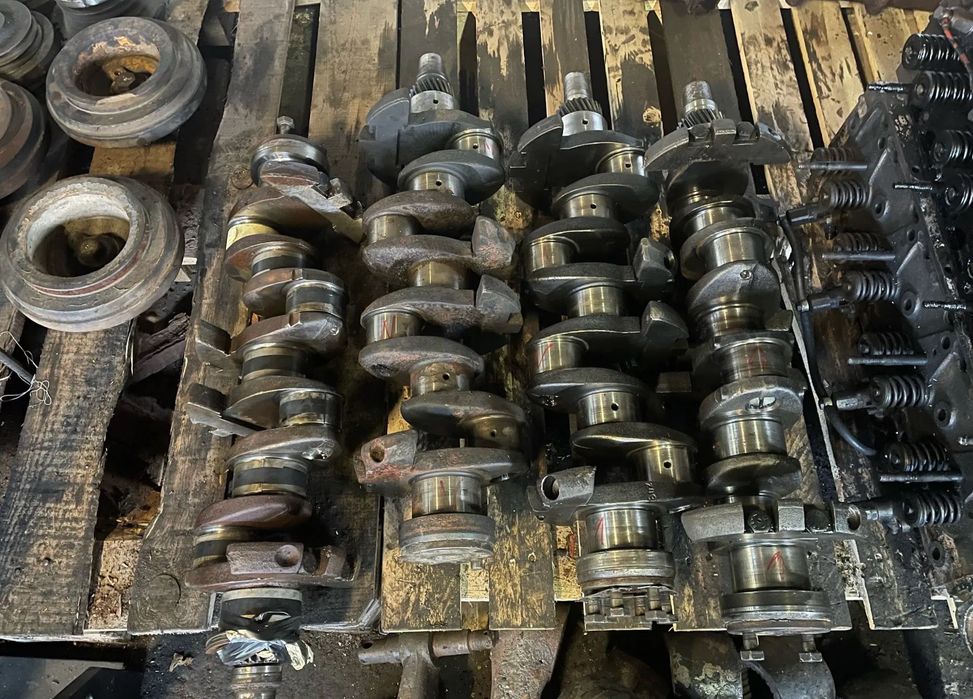 Wał korbowy Ursus Zetor 4 cylindrowy Oryginał Duży Stożek 42mm Turbo