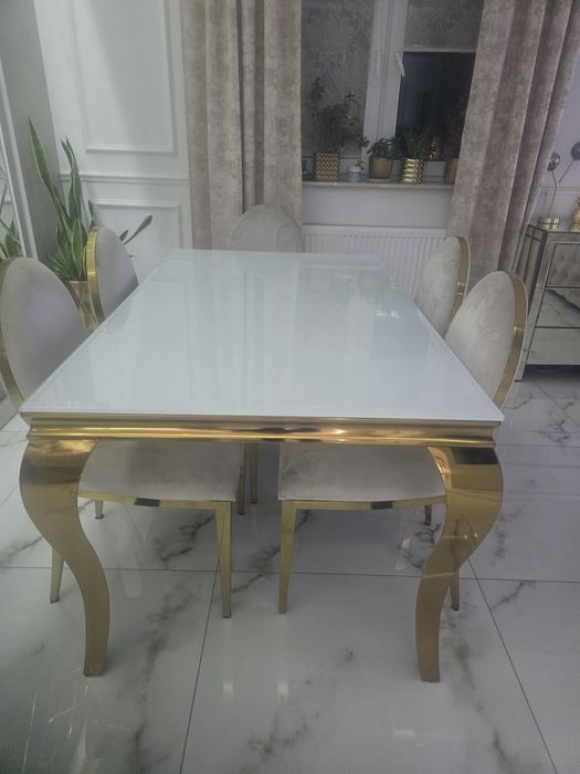 Stół z krzesłami 5szt