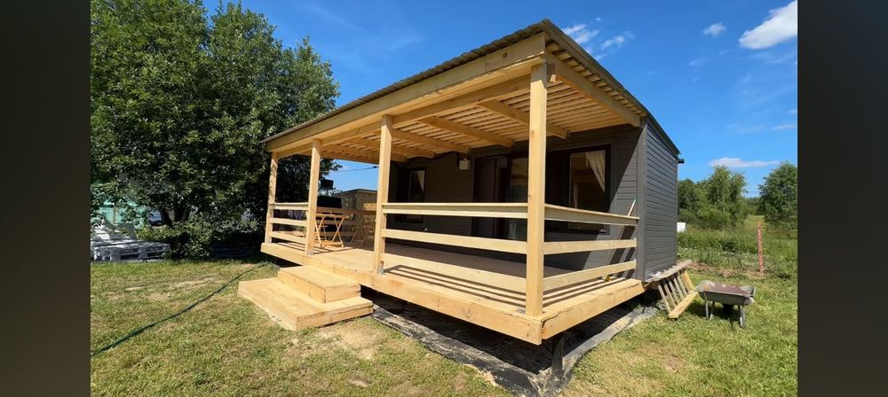 Баня будівництво . Каркасне будівництво з дерева . DoD