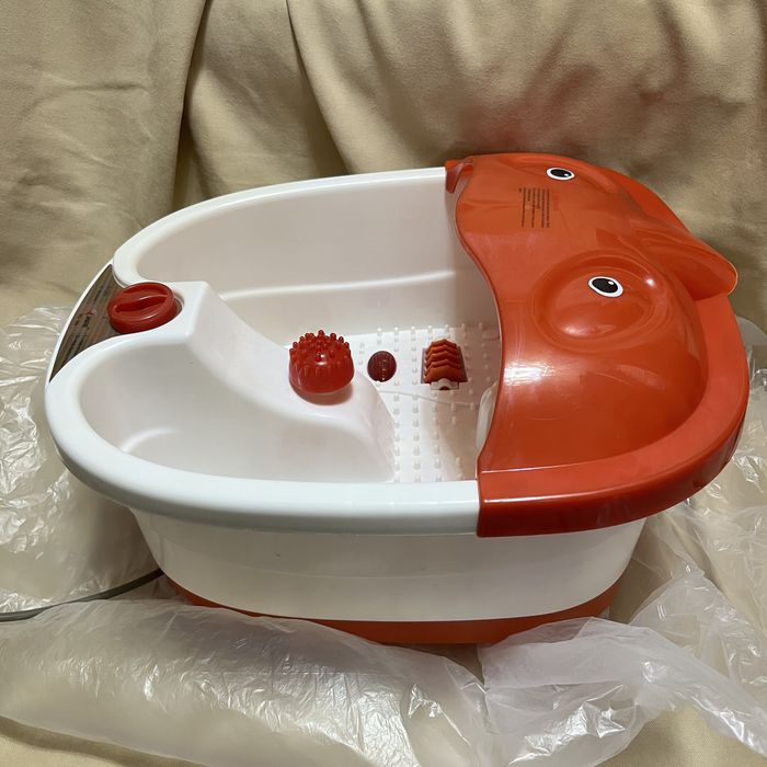 Гидромассажная ванночка массажер для ног с подогревом