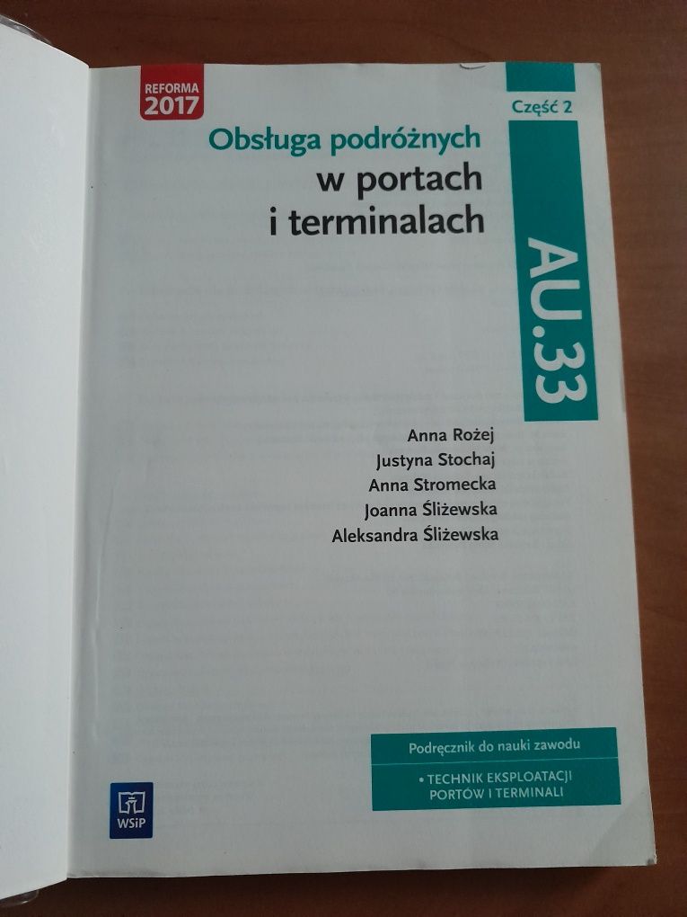 Obsługa podróżnych w portach i terminalach cz2