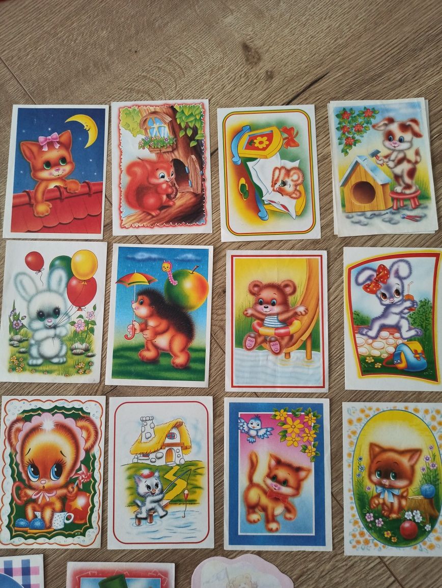Karteczki notesikowe kolekcjonerskie z lat 90'