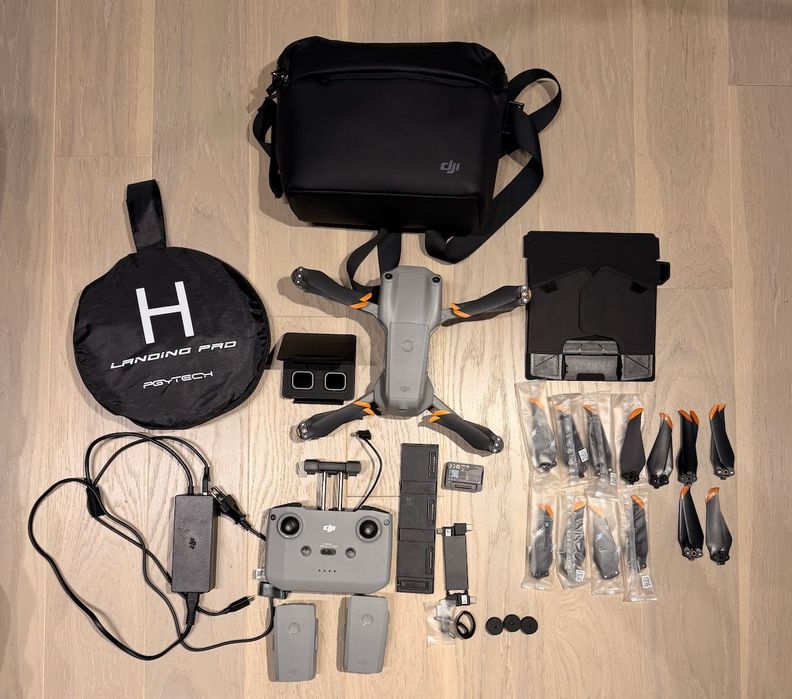 DJI AIR 2S Fly More Combo, stan IDEALNY, komplet, micro-SD