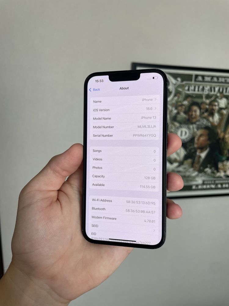 iPhone 13 128 GB R sim