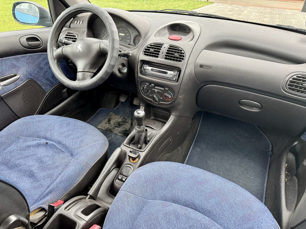 Peugeot 206 1.9 D 1999r. Ładny stan,