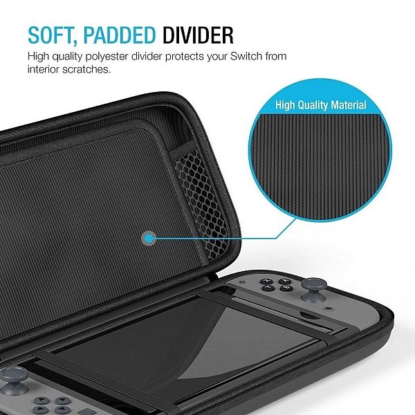 Etui Hardpouch do Nintendo Switch / Switch Oled Black